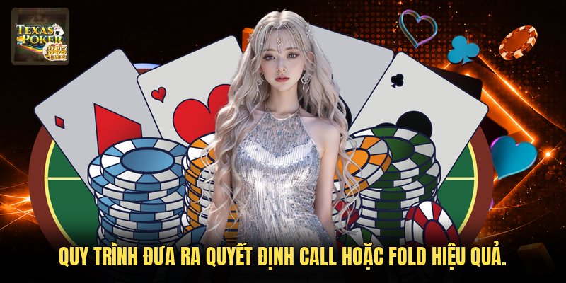 Quy trình đưa ra quyết định call hoặc fold hiệu quả.